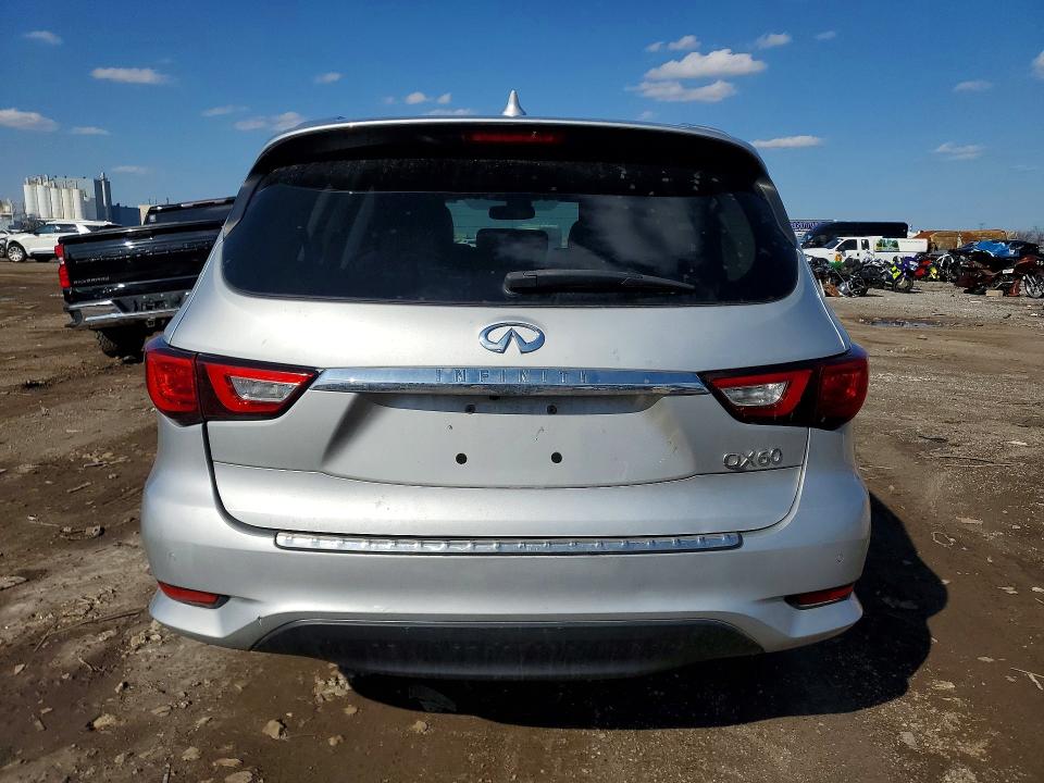 42000376 :رقم المزاد ، 5N1DL0MMXHC521416 vin ، 2017 Infiniti Qx60 مزاد بيع