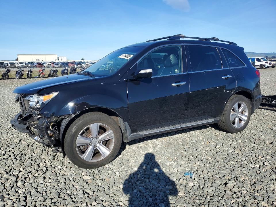 41764986 :رقم المزاد ، 2HNYD2H31CH532448 vin ، 2012 Acura Mdx مزاد بيع
