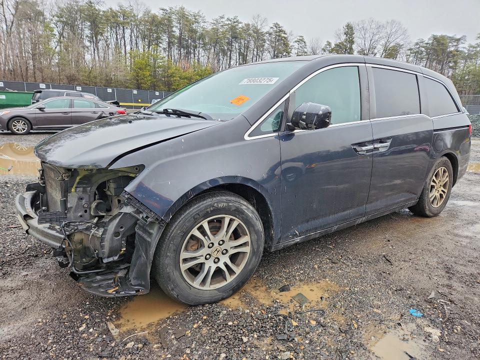 2013 Honda Odyssey მანქანა იყიდება აუქციონზე, vin: 5FNRL5H47DB046029, აუქციონის ნომერი: 78803275