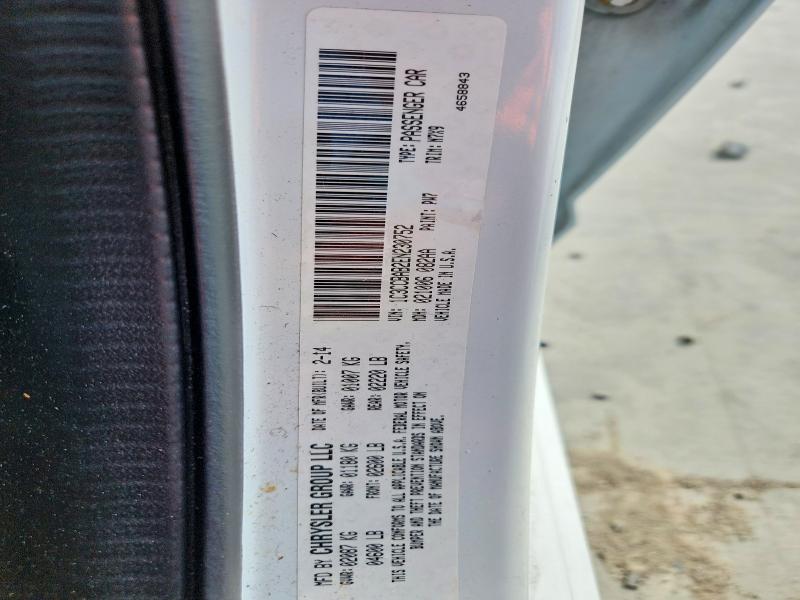 42040076 :رقم المزاد ، 1C3CCBAB2EN230752 vin ، 2014 Chrysler 200 مزاد بيع