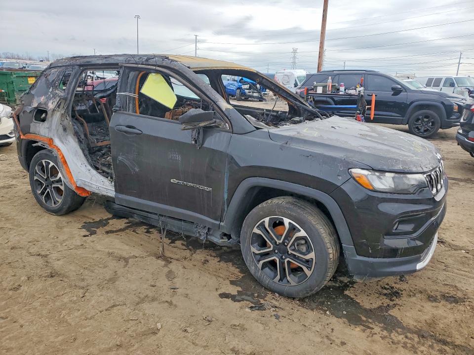 47404236 :رقم المزاد ، 3C4NJDCB0NT173292 vin ، 2022 Jeep Compass مزاد بيع