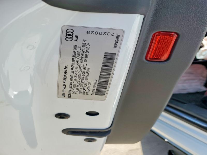 Продаж на аукціоні авто 2023 Audi Tts, vin: TRUA1AFV3P1008341, номер лоту: 47201676