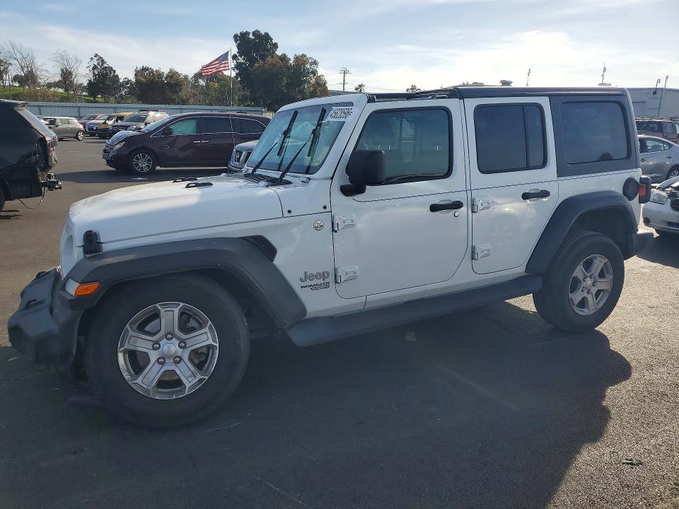 Продажа на аукционе авто 2021 Jeep Wrangler Unlimited, vin: 1C4HJXDG2MW519392, номер лота: 45628596