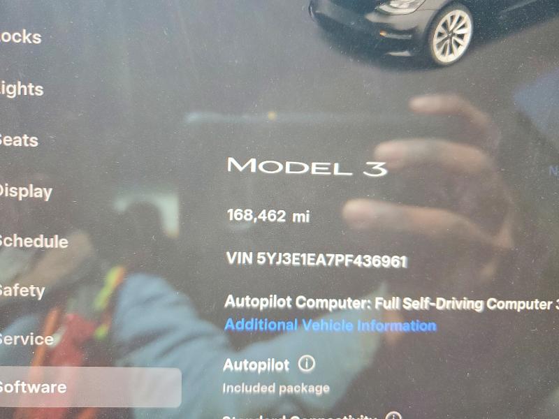 Продажа на аукционе авто 2023 Tesla Model 3, vin: 5YJ3E1EA7PF436961, номер лота: 46519156