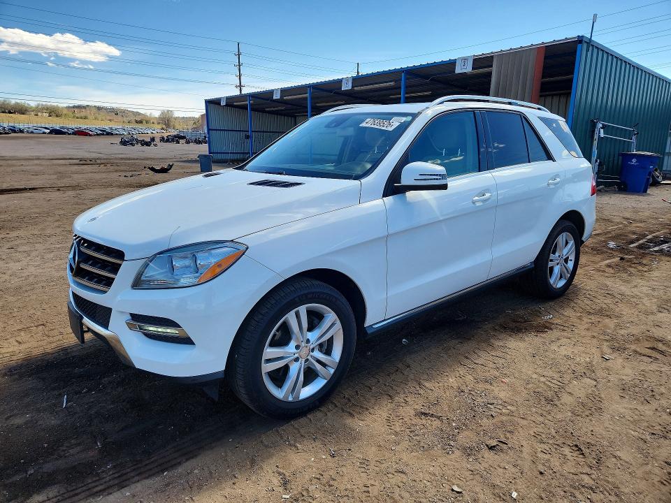 Auction sale of the 2015 Mercedes-benz Ml, vin: 4JGDA5HBXFA480709, lot number: 47639526