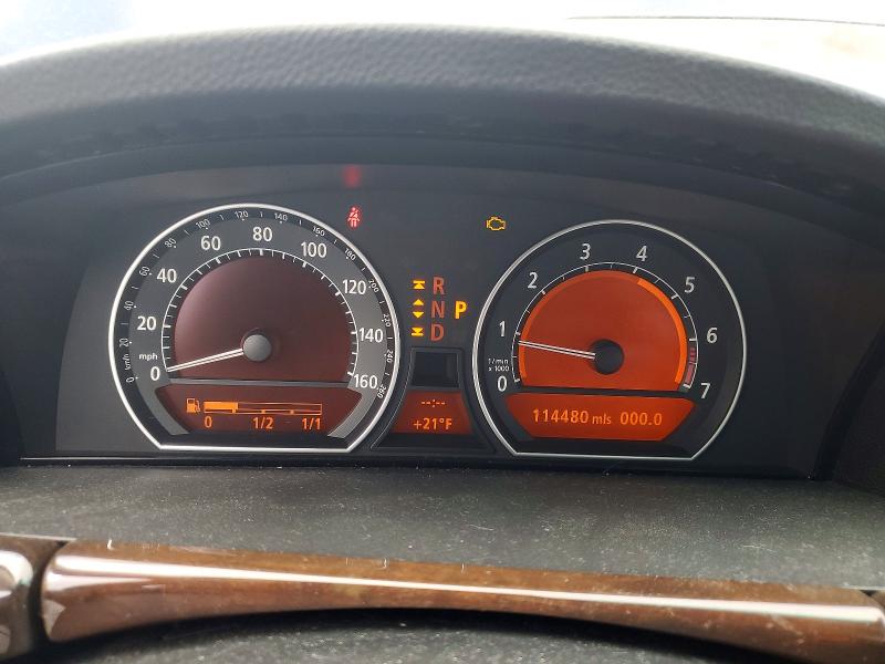 45866066 :رقم المزاد ، WBAGN63545DS58156 vin ، 2005 Bmw 745 مزاد بيع