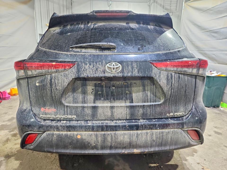42016006 :رقم المزاد ، 5TDBZRBH3MS149835 vin ، 2021 Toyota Highlander مزاد بيع