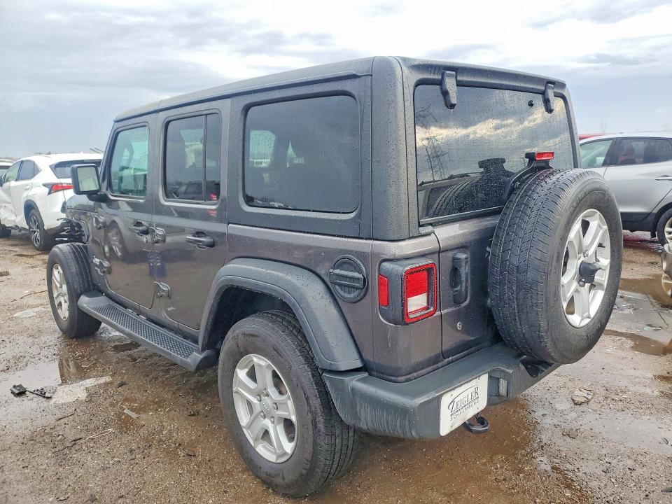 2020 Jeep Wrangler Unlimited მანქანა იყიდება აუქციონზე, vin: 1C4HJXDN4LW223402, აუქციონის ნომერი: 79268855