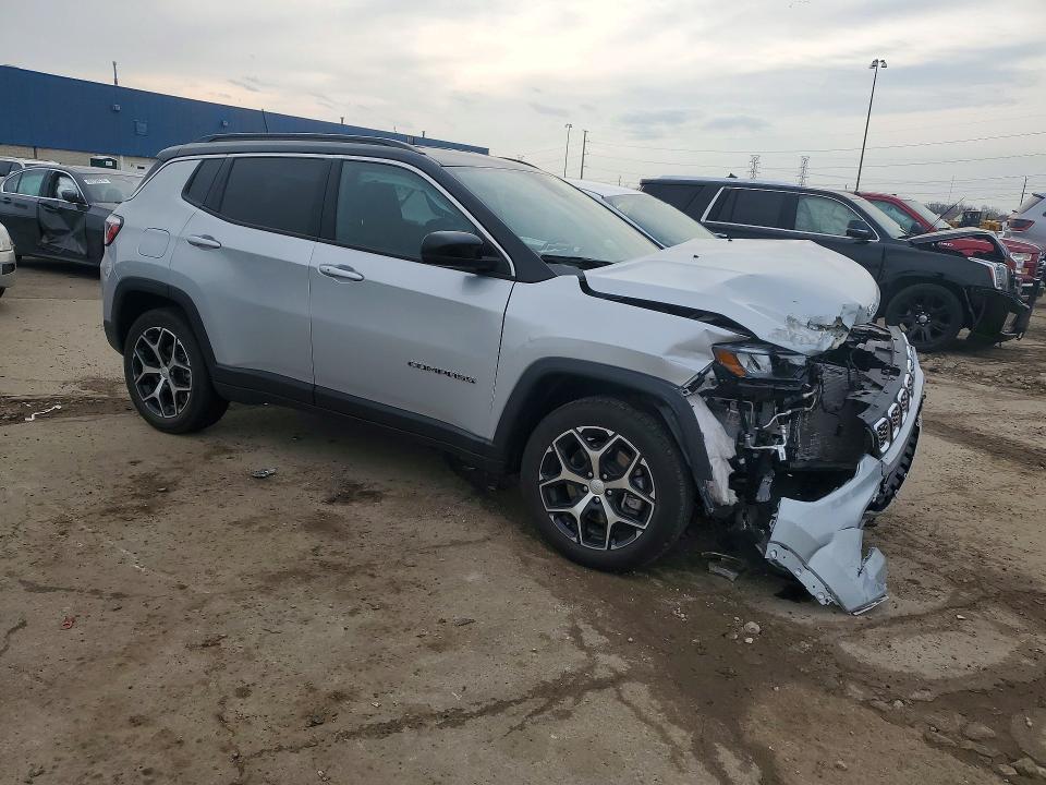 2024 Jeep Compass მანქანა იყიდება აუქციონზე, vin: 3C4NJDCN1RT128989, აუქციონის ნომერი: 48100196