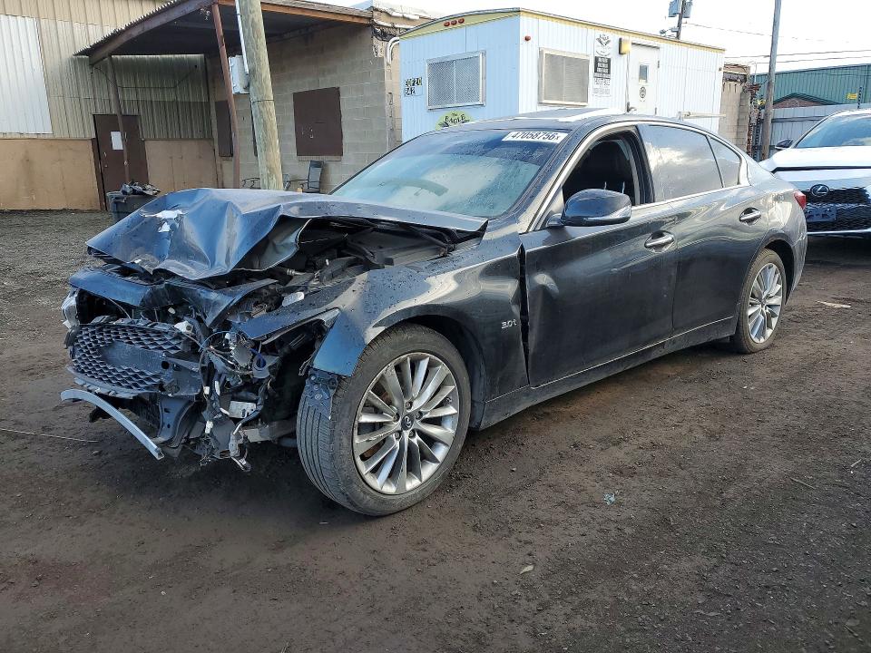 47058756 :رقم المزاد ، JN1EV7AR6JM440640 vin ، 2018 Infiniti Q50 مزاد بيع
