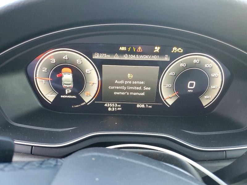 Продажа на аукционе авто 2024 Audi A5, vin: WAUFACF55RA087605, номер лота: 48160116