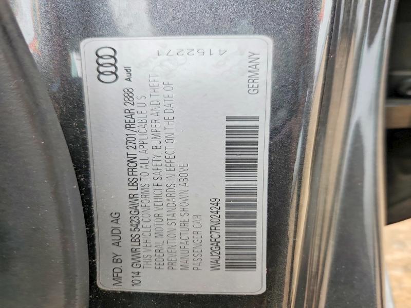 2015 Audi A7 მანქანა იყიდება აუქციონზე, vin: WAU2GAFC7FN024249, აუქციონის ნომერი: 41988936