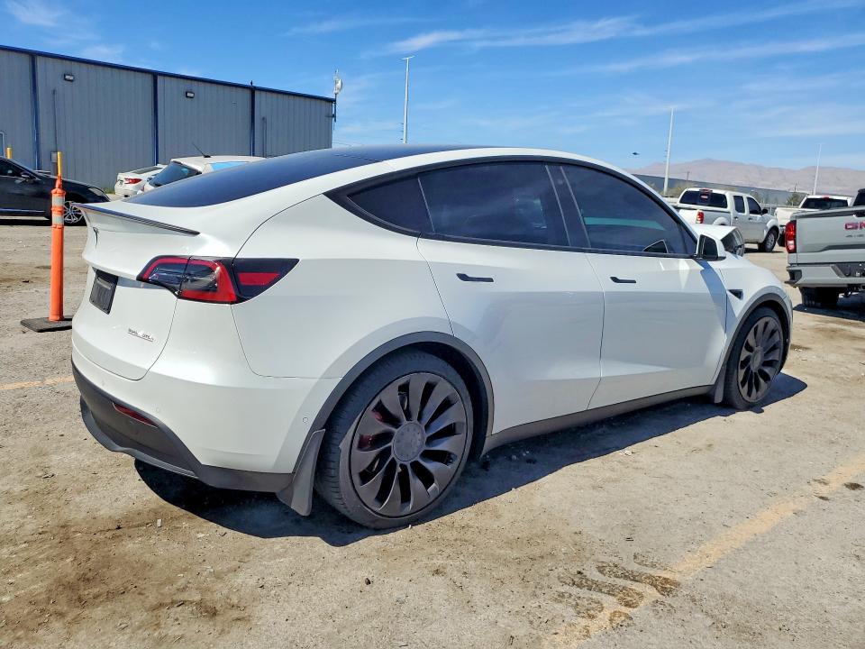 2021 Tesla Model Y მანქანა იყიდება აუქციონზე, vin: 5YJYGDEFXMF273893, აუქციონის ნომერი: 46171996