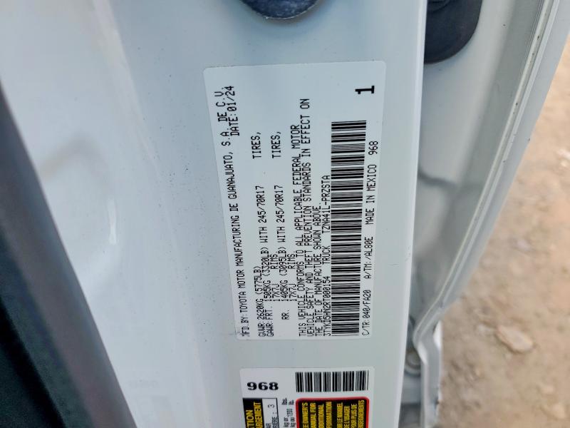 2024 Toyota Tacoma მანქანა იყიდება აუქციონზე, vin: 3TYKD5HN2RT000154, აუქციონის ნომერი: 47875886