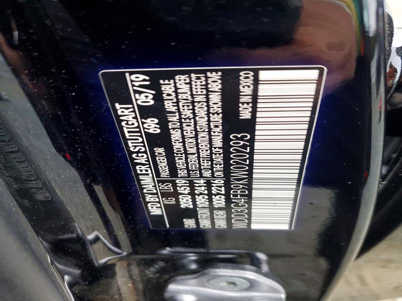 46230226 :رقم المزاد ، WDD3G4FB9KW020293 vin ، 2019 Mercedes-benz A مزاد بيع