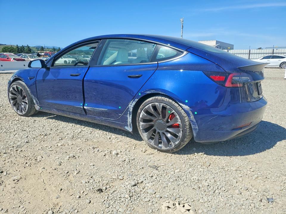 46224686 :رقم المزاد ، 5YJ3E1EC4NF122392 vin ، 2022 Tesla Model 3 مزاد بيع