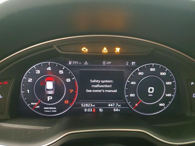 2019 Audi Q7 მანქანა იყიდება აუქციონზე, vin: WA1VAAF71KD037982, აუქციონის ნომერი: 45944686