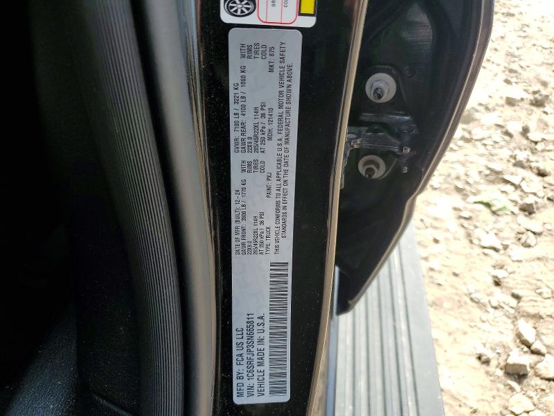 2025 Ram 1500 მანქანა იყიდება აუქციონზე, vin: 1C6SRFJP3SN665811, აუქციონის ნომერი: 47298366