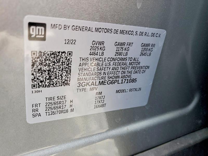 Продажа на аукционе авто 2023 Gmc Terrain, vin: 3GKALMEG6PL171085, номер лота: 46630706