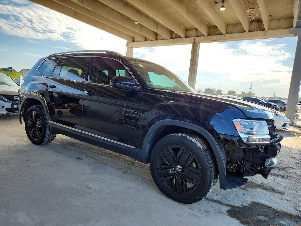 47160866 :رقم المزاد ، 1V2NR2CA7KC624163 vin ، 2019 Volkswagen Atlas مزاد بيع