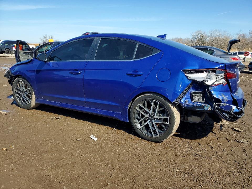 Продажа на аукционе авто 2020 Hyundai Elantra, vin: KMHD04LB4LU074035, номер лота: 46497246