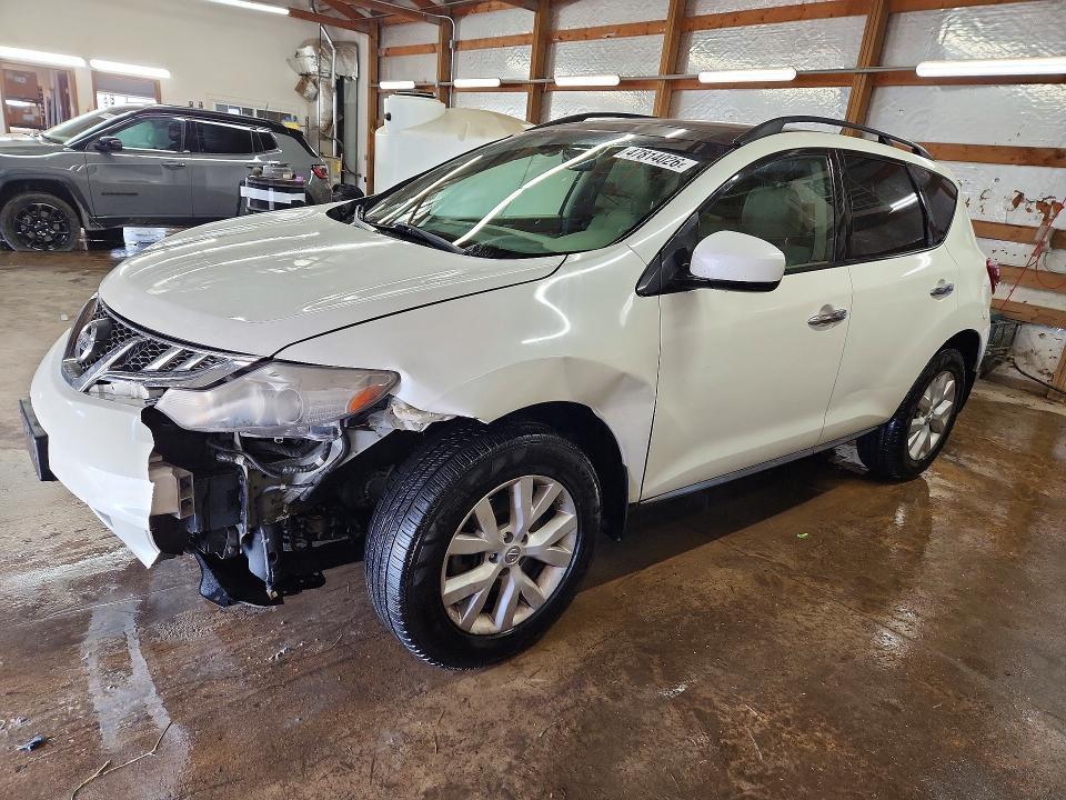 Aukcja sprzedaży 2011 Nissan Murano, vin: JN8AZ1MU3BW058492, numer aukcji: 47814026