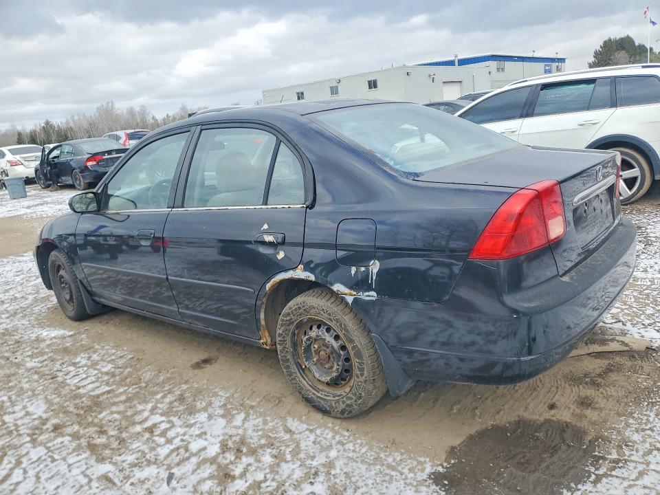 2002 Honda Civic მანქანა იყიდება აუქციონზე, vin: 2HGES164X2H938796, აუქციონის ნომერი: 45793956