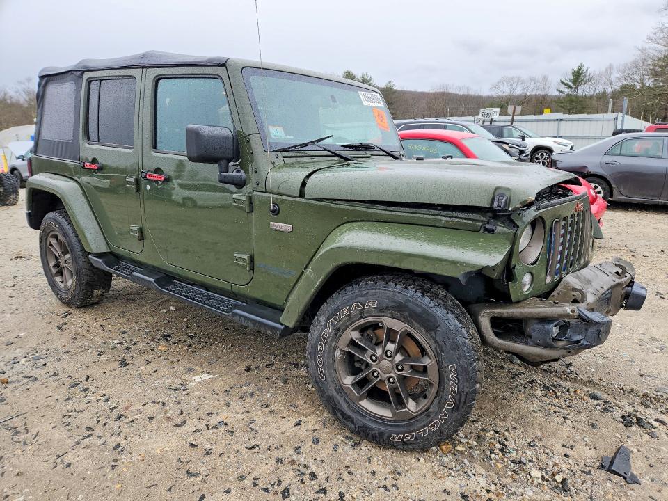 45669066 :رقم المزاد ، 1C4BJWEG3GL228114 vin ، 2016 Jeep Wrangler Unlimited مزاد بيع