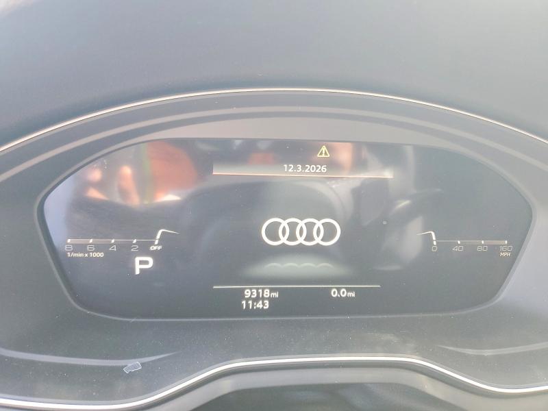 45863966 :رقم المزاد ، WAUEACF52SA003337 vin ، 2025 Audi A5 مزاد بيع