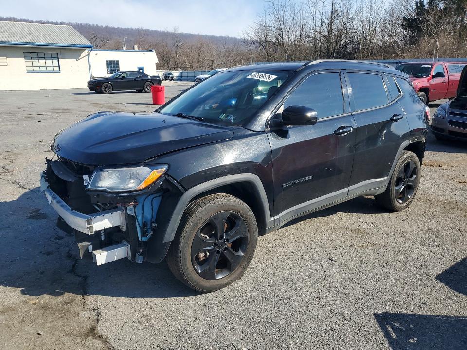 2018 Jeep Compass მანქანა იყიდება აუქციონზე, vin: 3C4NJDBB1JT401568, აუქციონის ნომერი: 46289076