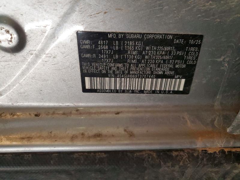 46704576 :رقم المزاد ، 4S4GUHB69T3707440 vin ، 2026 Subaru Crosstrek مزاد بيع