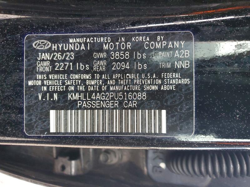 Aukcja sprzedaży 2023 Hyundai Elantra, vin: KMHLL4AG2PU516088, numer aukcji: 78191695