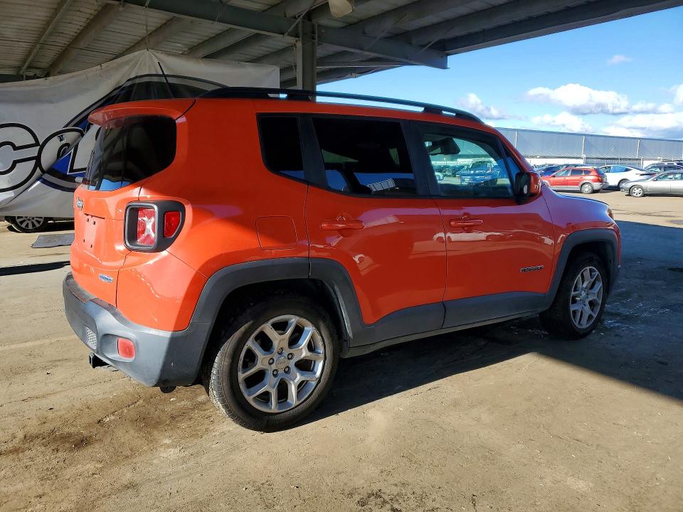 Продажа на аукционе авто 2017 Jeep Renegade, vin: ZACCJABB0HPF52960, номер лота: 78262065