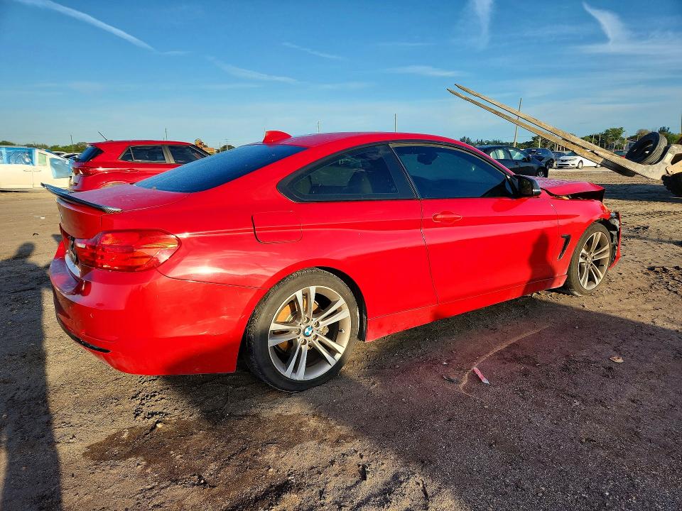 46642646 :رقم المزاد ، WBA3N3C57FK233567 vin ، 2015 Bmw 428 مزاد بيع