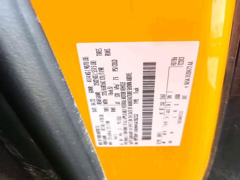 Aukcja sprzedaży 2022 Ford Transit T, vin: 1FTBR1X80NKA39232, numer aukcji: 49038666