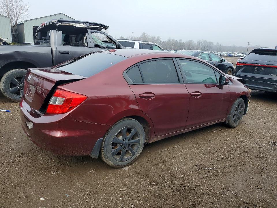 Aukcja sprzedaży 2012 Honda Civic, vin: 2HGFB2F90CH018604, numer aukcji: 47944346