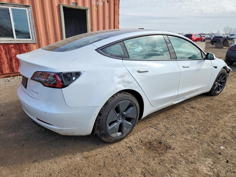 Aukcja sprzedaży 2022 Tesla Model 3, vin: 5YJ3E1EB1NF107761, numer aukcji: 47274926