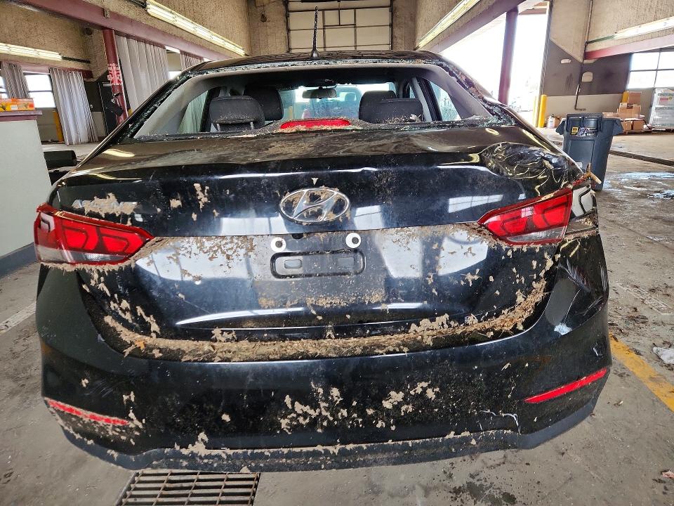 2022 Hyundai Accent მანქანა იყიდება აუქციონზე, vin: 3KPC24A69NE175511, აუქციონის ნომერი: 45938406