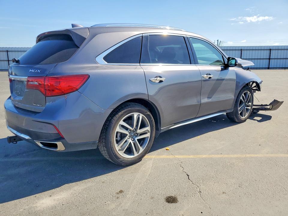 79679145 :رقم المزاد ، 5FRYD4H80HB043161 vin ، 2017 Acura Mdx مزاد بيع
