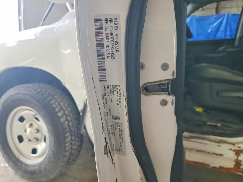 2023 Ram 1500 Classic მანქანა იყიდება აუქციონზე, vin: 1C6RR7FG2PS594526, აუქციონის ნომერი: 79964195