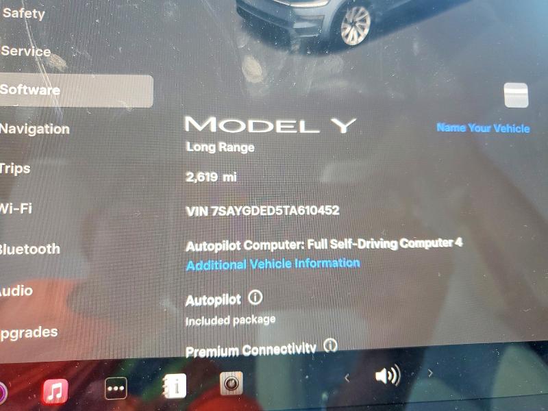 Aukcja sprzedaży 2026 Tesla Model Y, vin: 7SAYGDED5TA610452, numer aukcji: 46135966