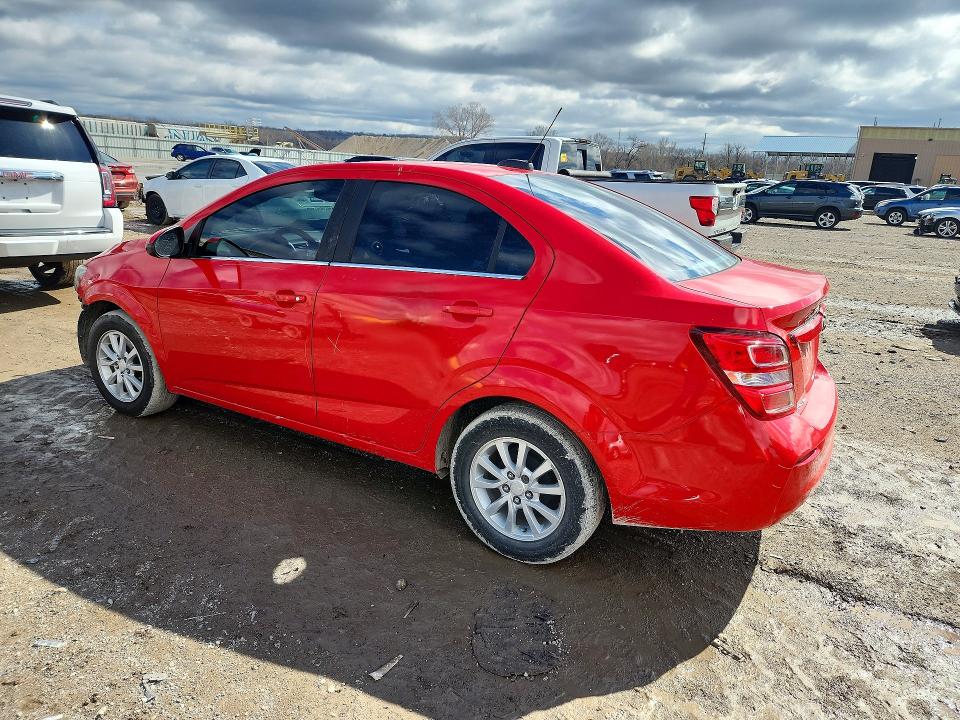 2017 Chevrolet Sonic მანქანა იყიდება აუქციონზე, vin: 1G1JD5SH7H4116320, აუქციონის ნომერი: 45862526