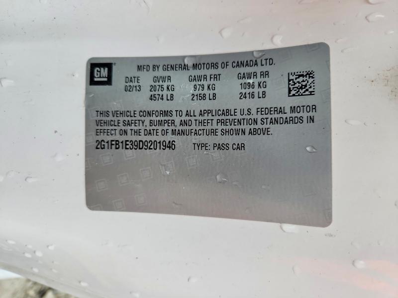 Продаж на аукціоні авто 2013 Chevrolet Camaro, vin: 2G1FB1E39D9201946, номер лоту: 79755705