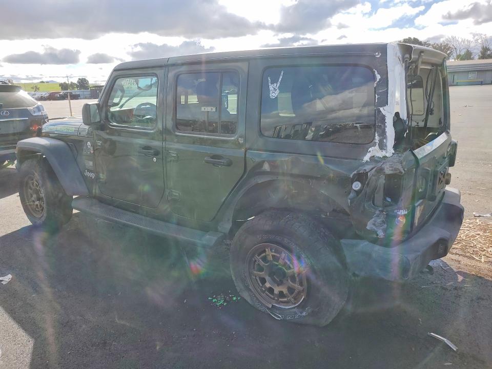 Продажа на аукционе авто 2020 Jeep Wrangler Unlimited, vin: 1C4HJXDG2LW338212, номер лота: 79341925