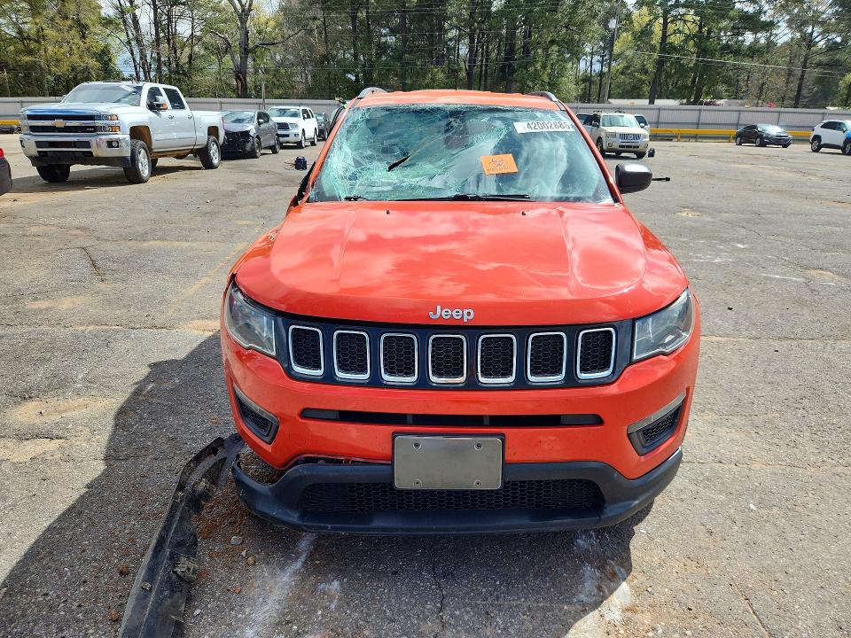 Aukcja sprzedaży 2018 Jeep Compass, vin: 3C4NJCABXJT250709, numer aukcji: 42002886