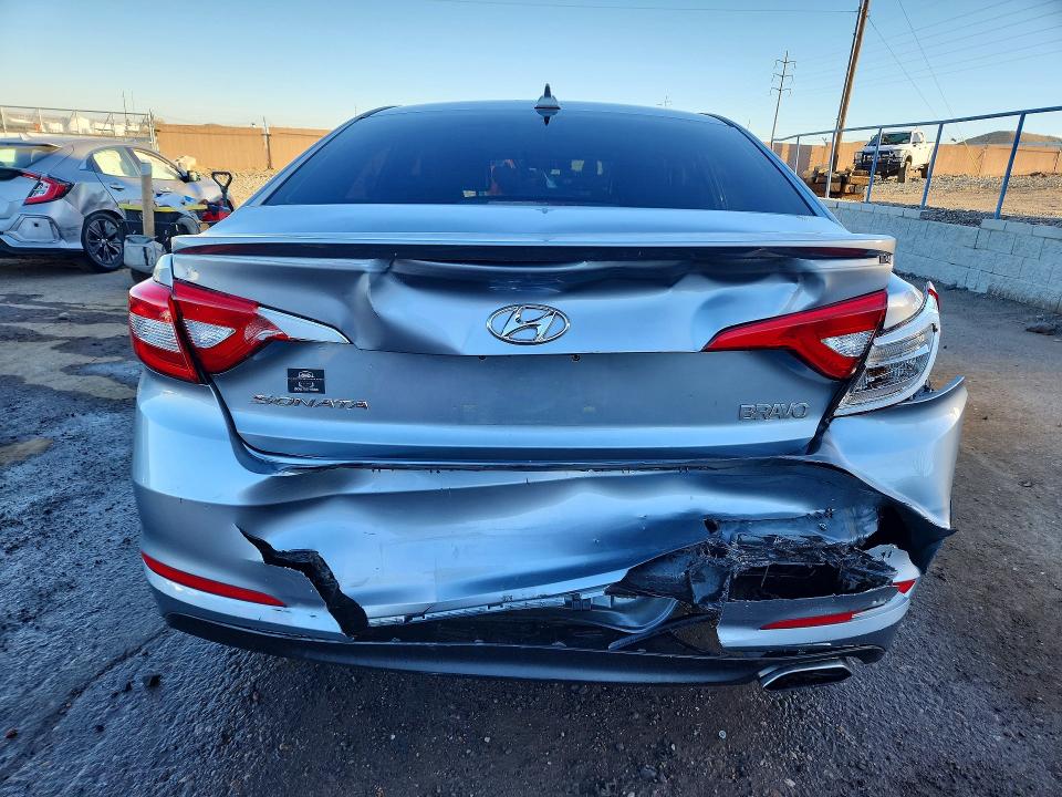 2017 Hyundai Sonata მანქანა იყიდება აუქციონზე, vin: 5NPE24AF6HH498004, აუქციონის ნომერი: 45642686