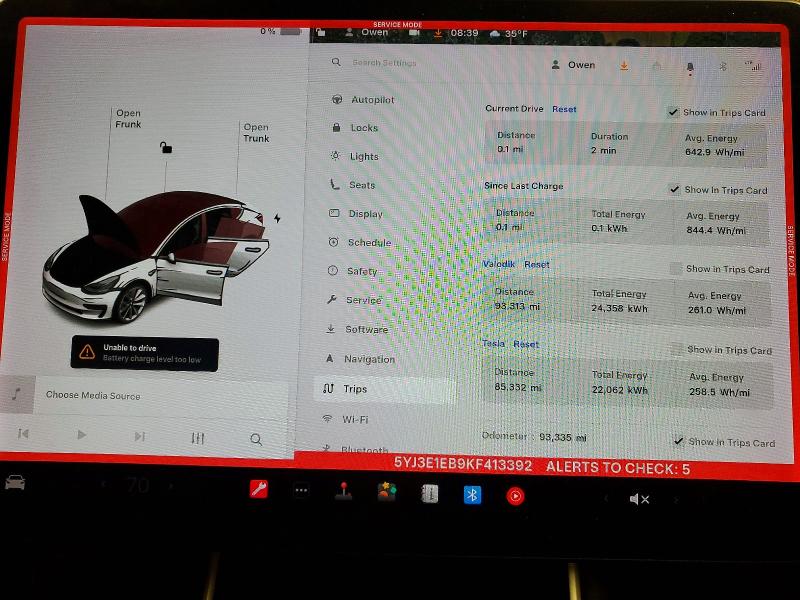 45516926 :رقم المزاد ، 5YJ3E1EB9KF413392 vin ، 2019 Tesla Model 3 مزاد بيع