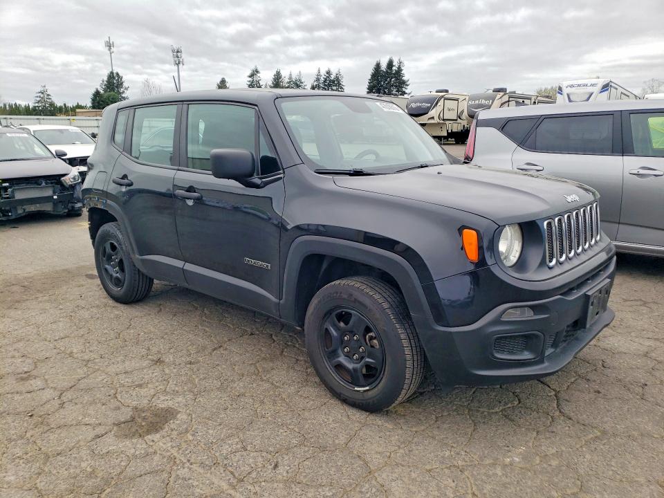 2018 Jeep Renegade მანქანა იყიდება აუქციონზე, vin: ZACCJBAB9JPG92387, აუქციონის ნომერი: 47010616