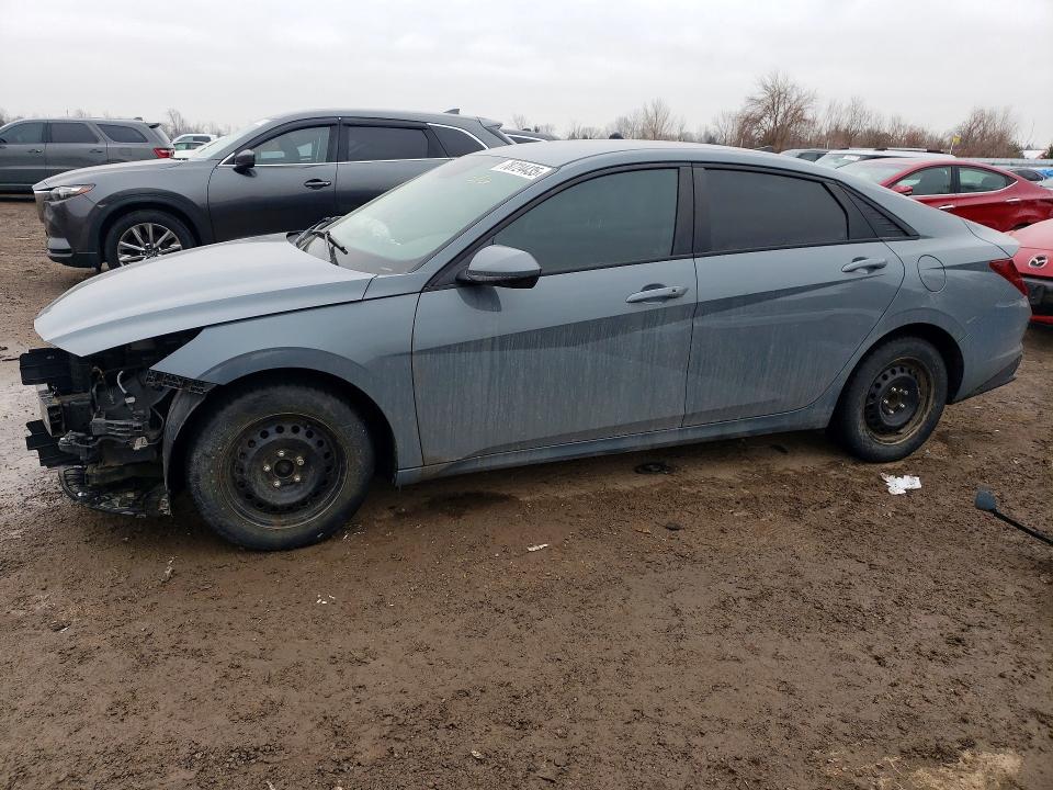 Продажа на аукционе авто 2022 Hyundai Elantra, vin: KMHLM4AG7NU229694, номер лота: 78724435