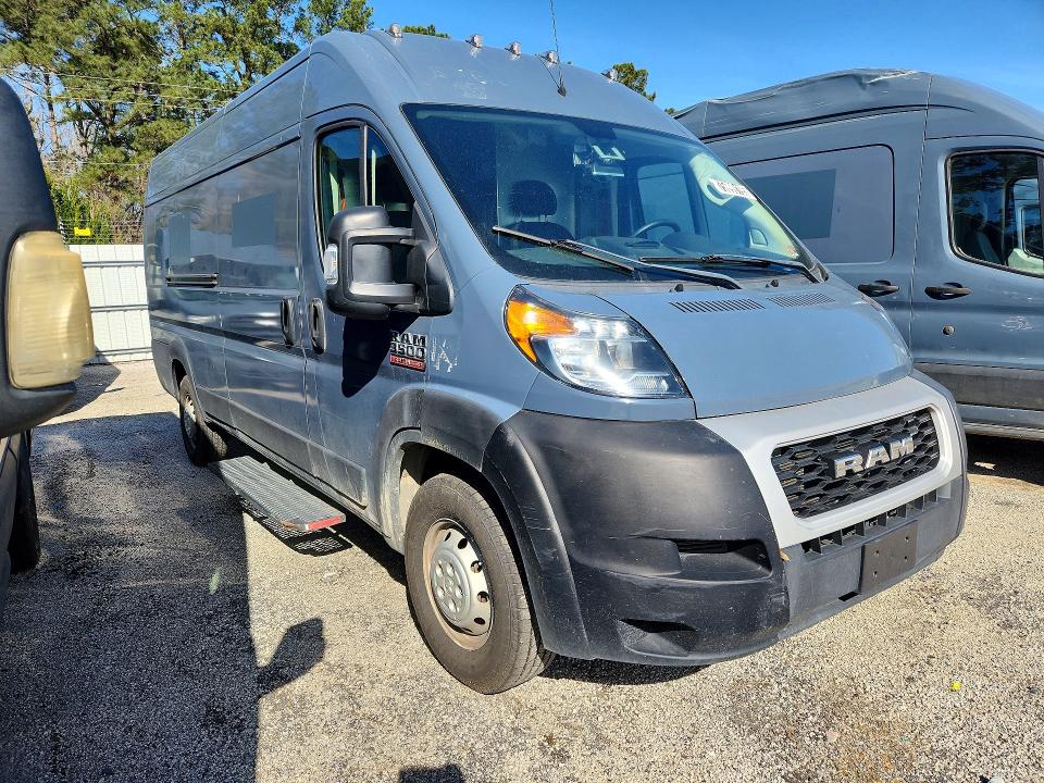 Продажа на аукционе авто 2020 Ram Promaster 3500, vin: 3C6URVJG4LE139907, номер лота: 75999195